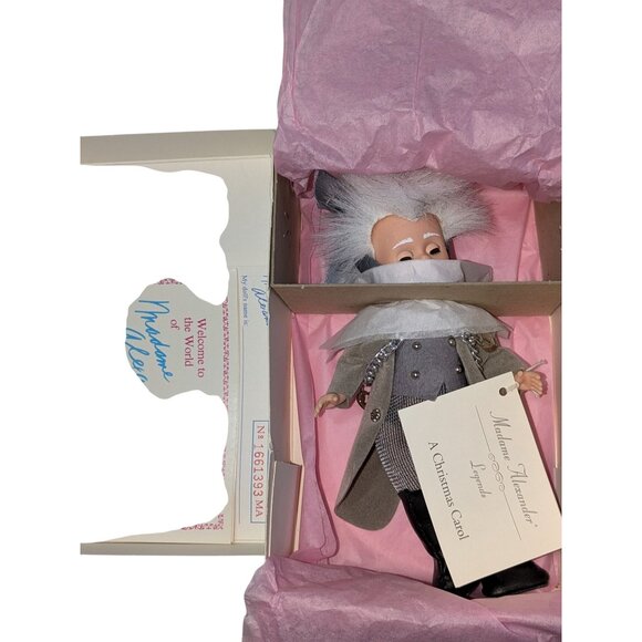 Madame Alexander Dolls Set Marleys Ghost #18004 & Ghost of Christmas Past #18002 - Picture 11 of 16